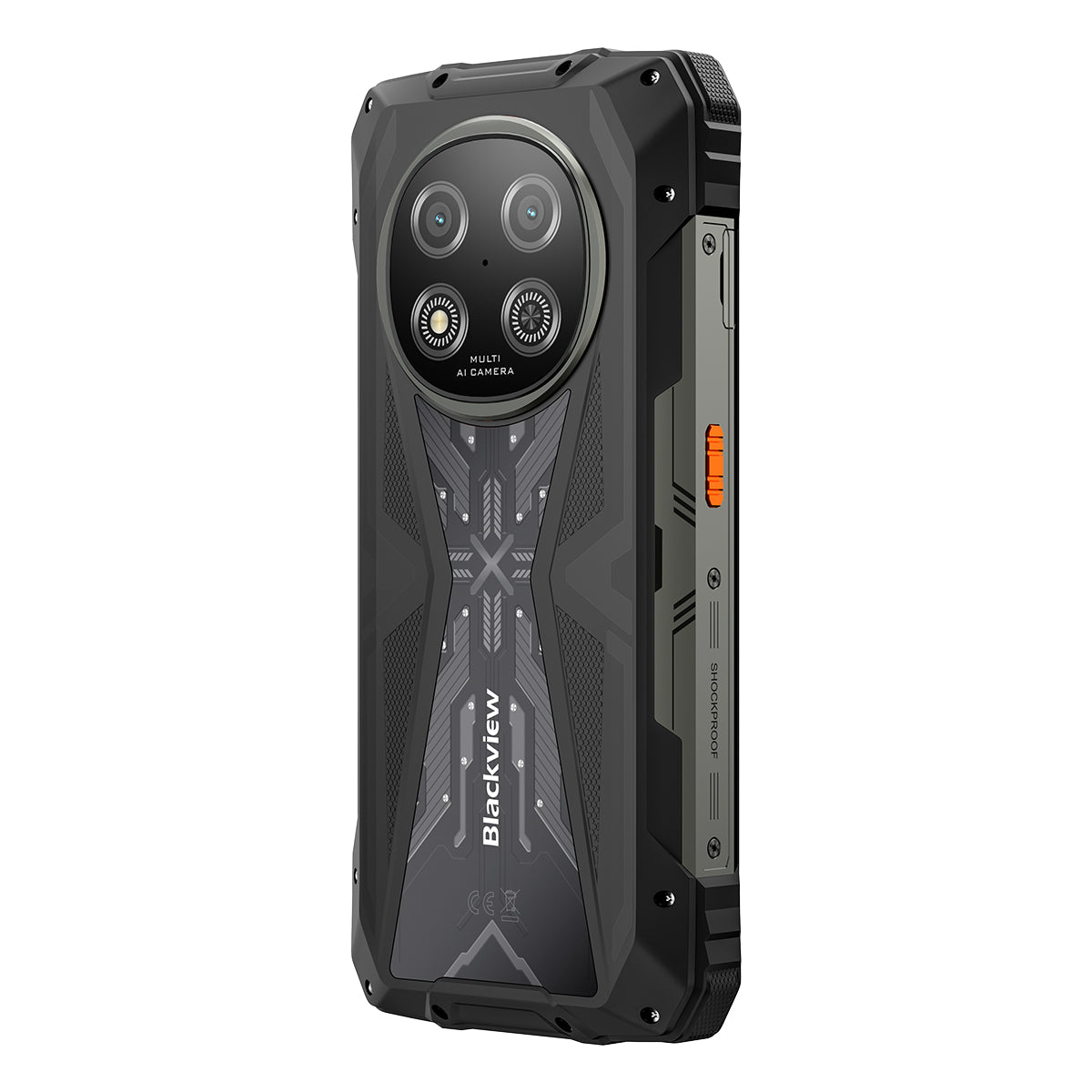 Blackview ROCK 2 6.67インチ 120Hzディスプレイ UNISOC T8100 5G 6nm オクタコア 15000mAh 16MP+13MP AIカメラ 5G 耐衝撃スマートフォン