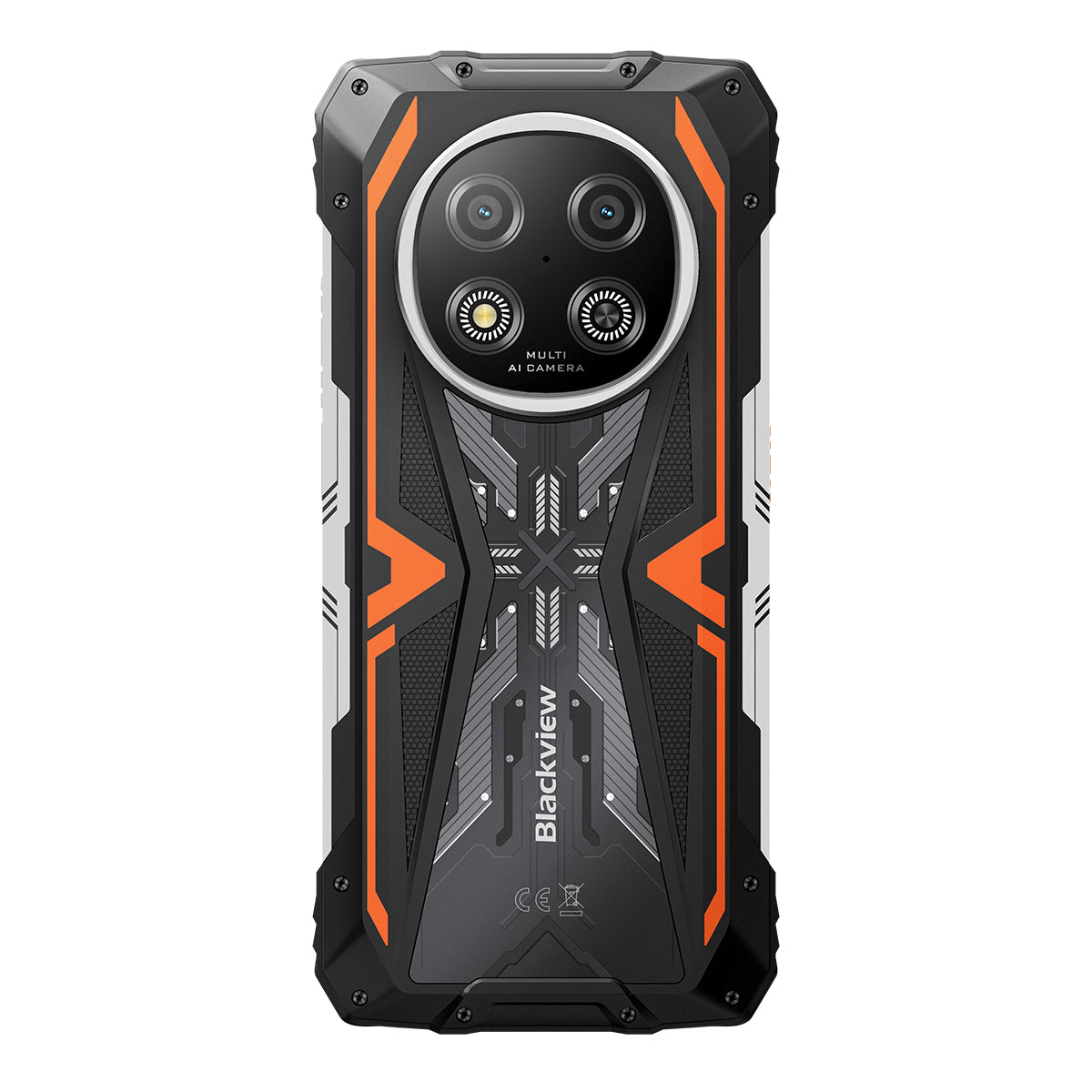 Blackview ROCK 2 6.67インチ 120Hzディスプレイ UNISOC T8100 5G 6nm オクタコア 15000mAh 16MP+13MP AIカメラ 5G 耐衝撃スマートフォン