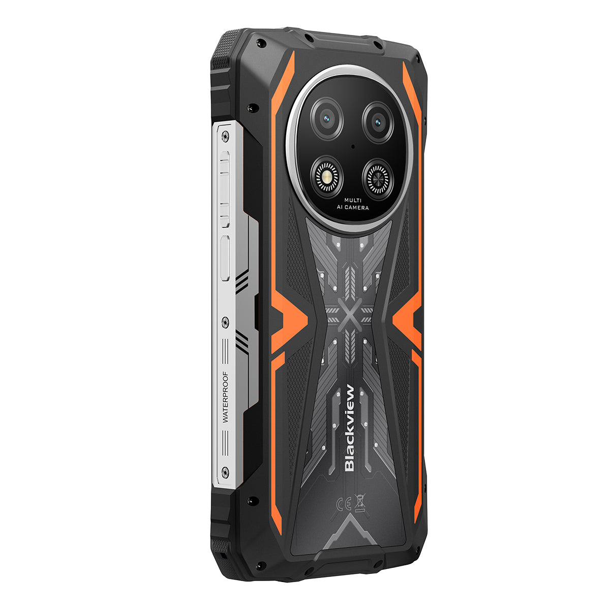 Blackview ROCK 2 6.67インチ 120Hzディスプレイ UNISOC T8100 5G 6nm オクタコア 15000mAh 16MP+13MP AIカメラ 5G 耐衝撃スマートフォン