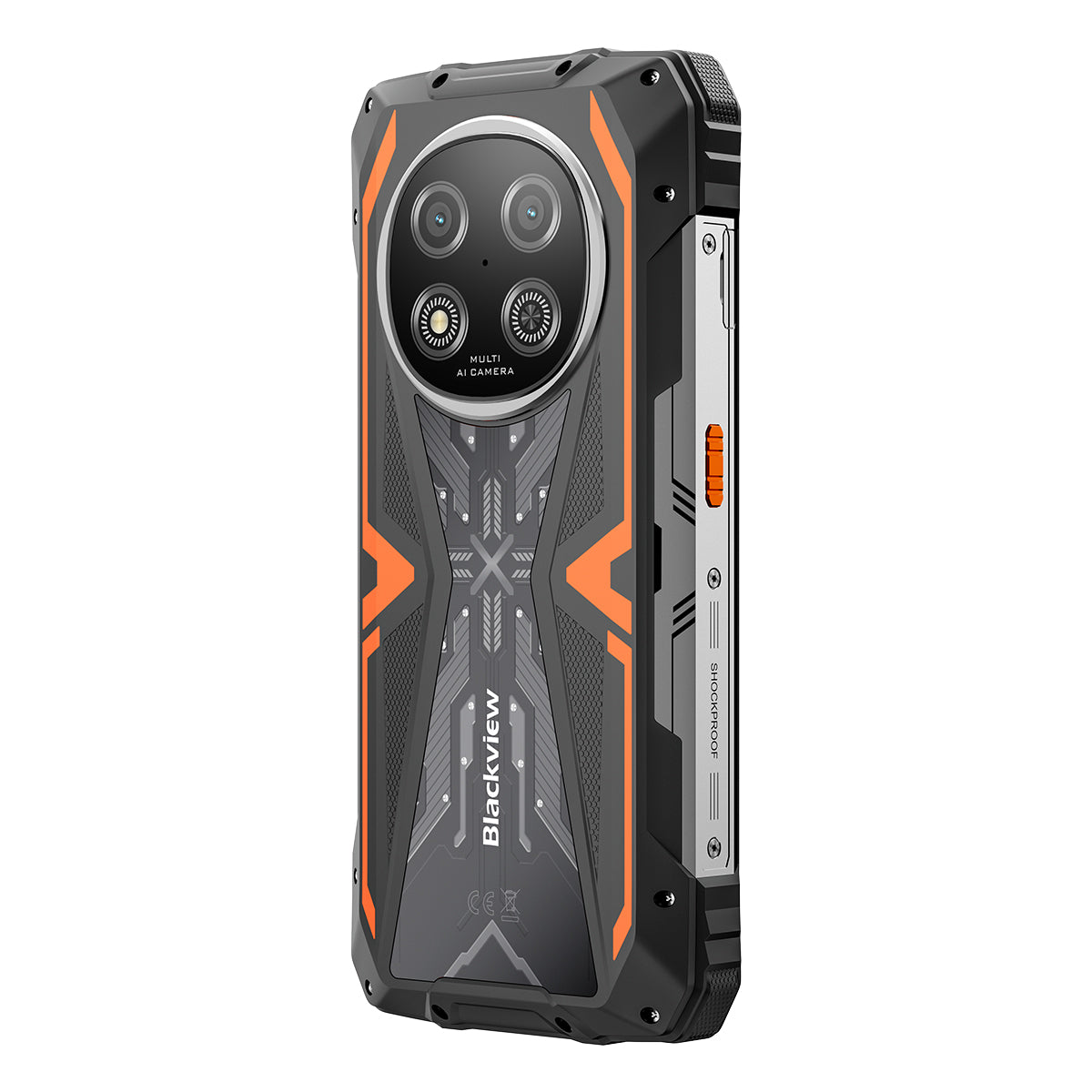 Blackview ROCK 2 6.67インチ 120Hzディスプレイ UNISOC T8100 5G 6nm オクタコア 15000mAh 16MP+13MP AIカメラ 5G 耐衝撃スマートフォン