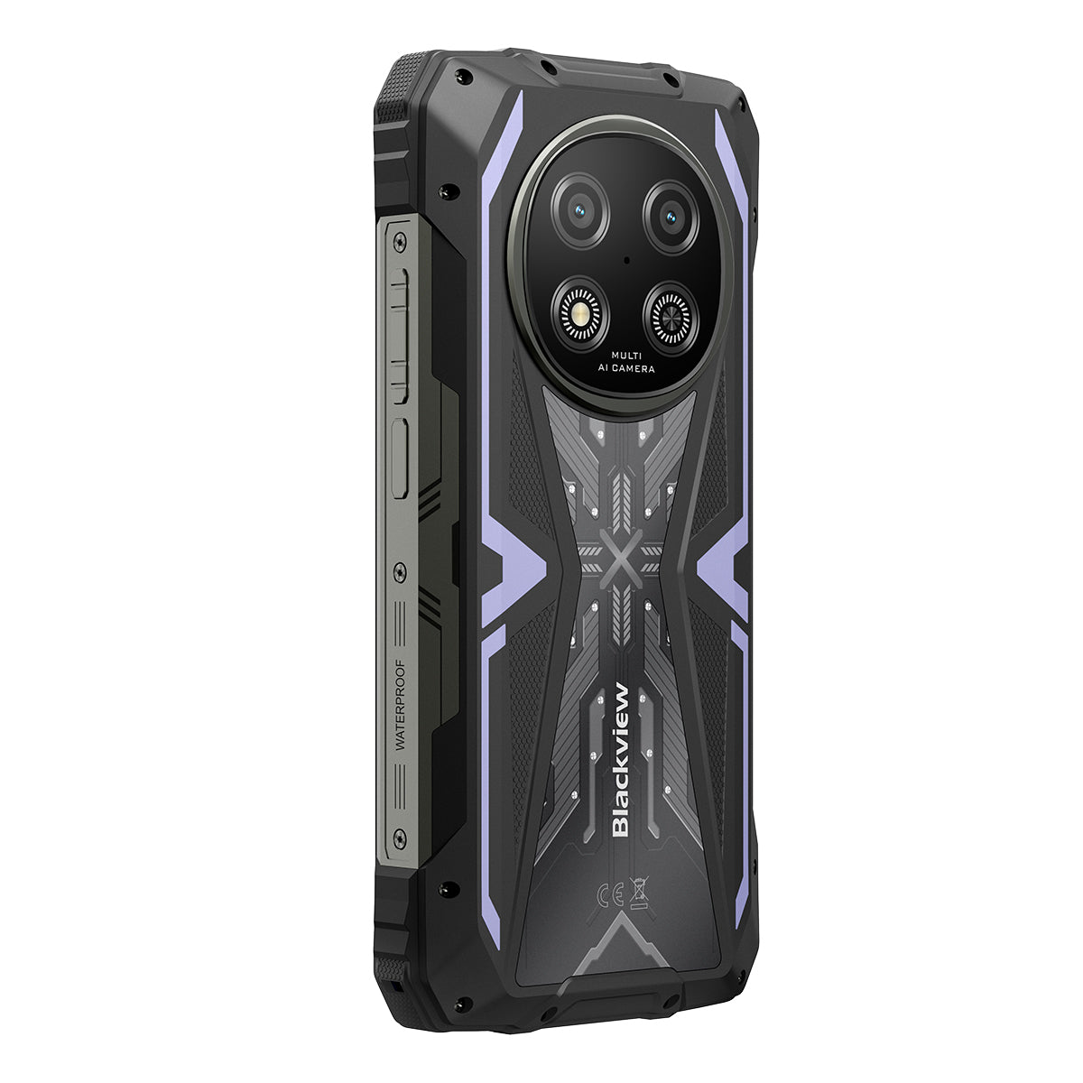 Blackview ROCK 2 6.67インチ 120Hzディスプレイ UNISOC T8100 5G 6nm オクタコア 15000mAh 16MP+13MP AIカメラ 5G 耐衝撃スマートフォン