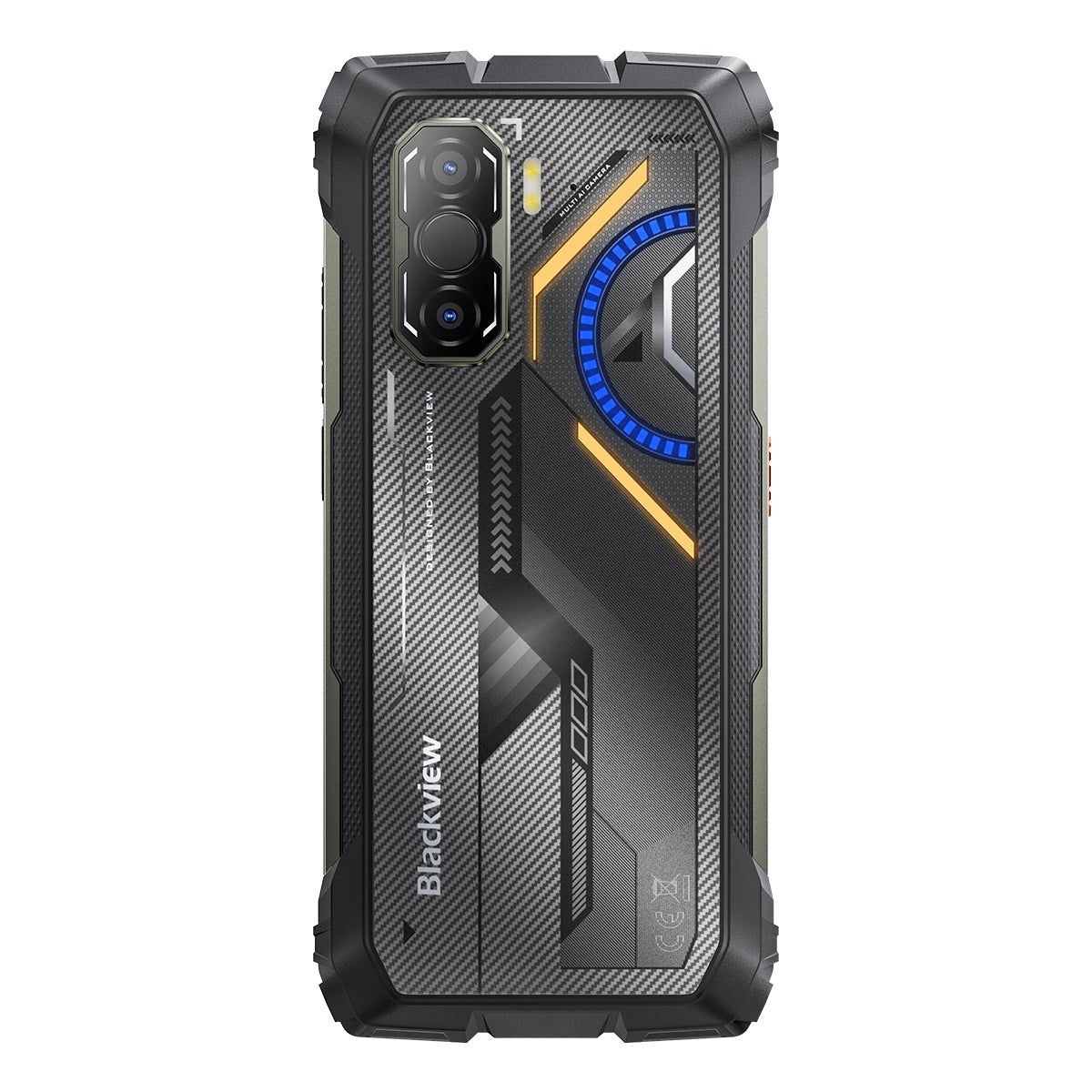 Blackview ROCK 3 熱画像 4G 頑丈な電話 6.78インチ 120Hz 表示 108メガピクセル カメラ & 400ルーメン 懐中電灯