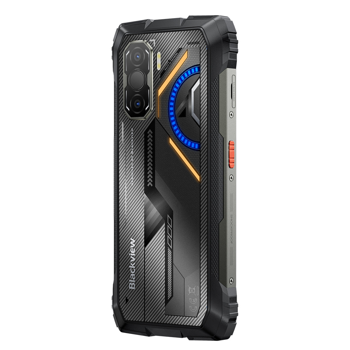 Blackview ROCK 3 熱画像 4G 頑丈な電話 6.78インチ 120Hz 表示 108メガピクセル カメラ & 400ルーメン 懐中電灯