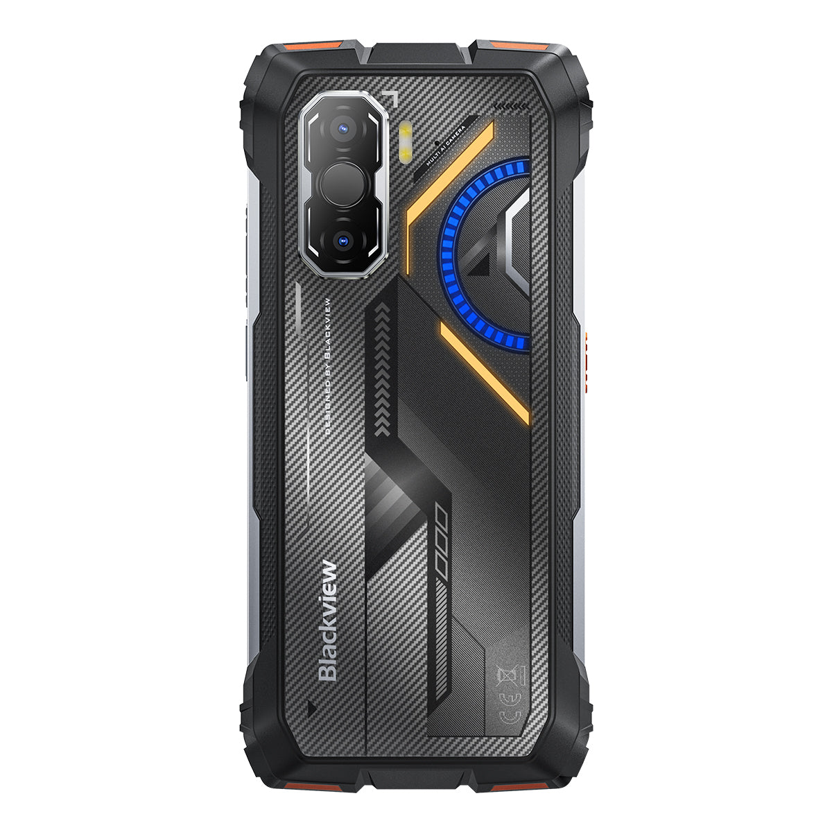 Blackview ROCK 3 熱画像 4G 頑丈な電話 6.78インチ 120Hz 表示 108メガピクセル カメラ & 400ルーメン 懐中電灯