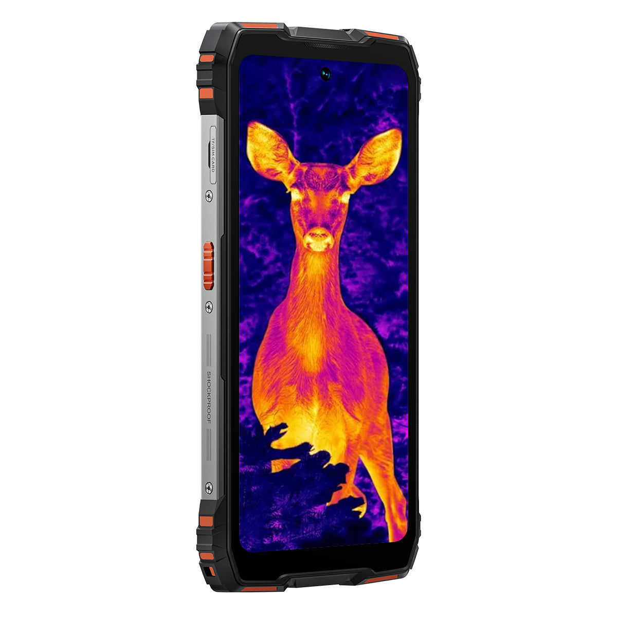Blackview ROCK 3 熱画像 4G 頑丈な電話 6.78インチ 120Hz 表示 108メガピクセル カメラ & 400ルーメン 懐中電灯