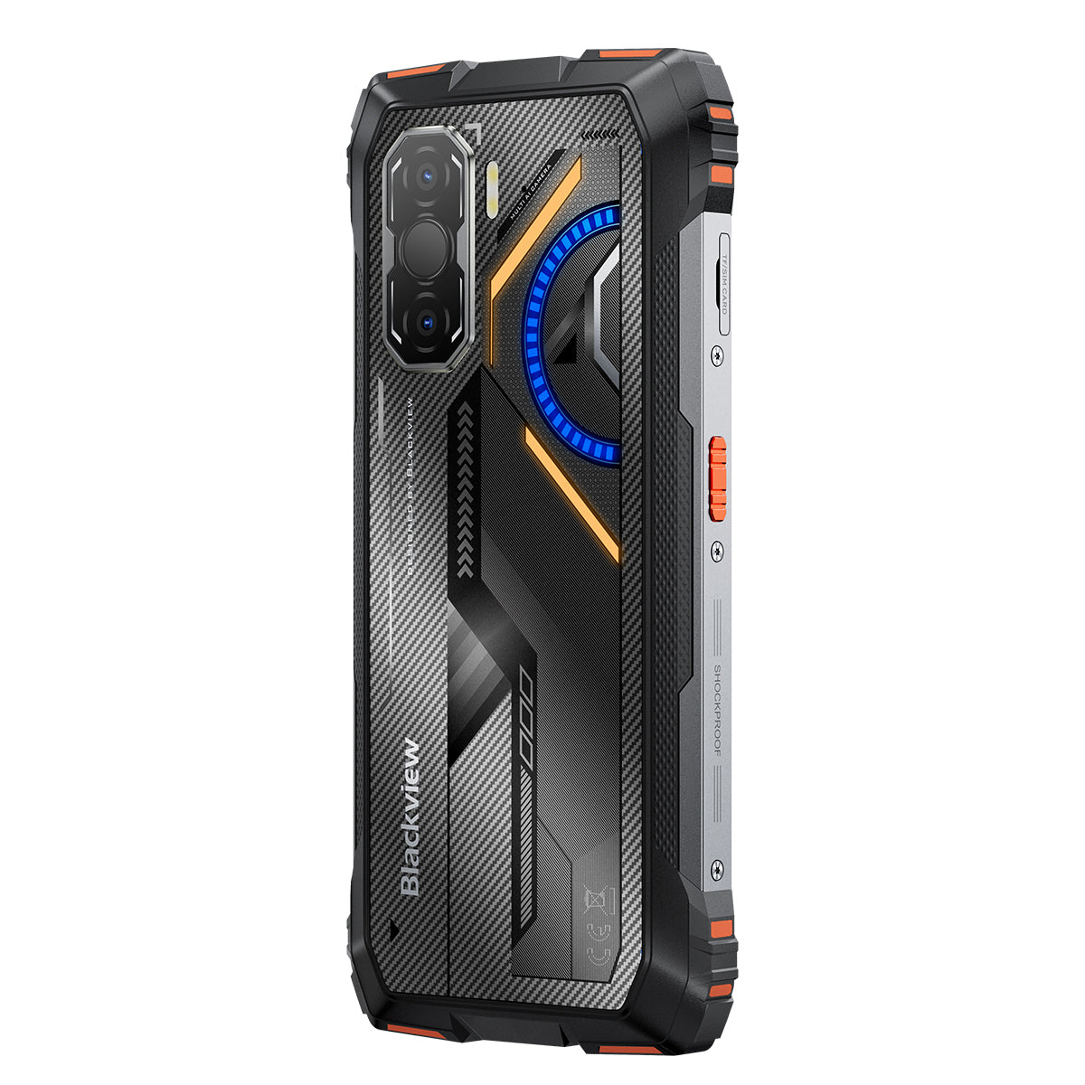 Blackview ROCK 3 熱画像 4G 頑丈な電話 6.78インチ 120Hz 表示 108メガピクセル カメラ & 400ルーメン 懐中電灯