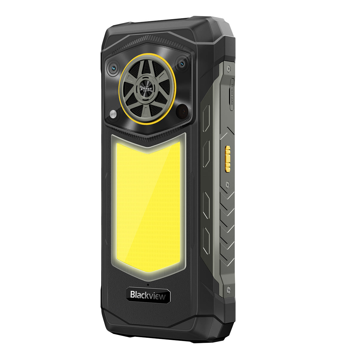 Blackview ROCK 5 ハイファイステレオスピーカー付きキャンプライト 耐衝撃4G携帯電話 6.78インチ 2.4K 120Hzディスプレイ 108MPカメラ＆20,000mAhバッテリー搭載