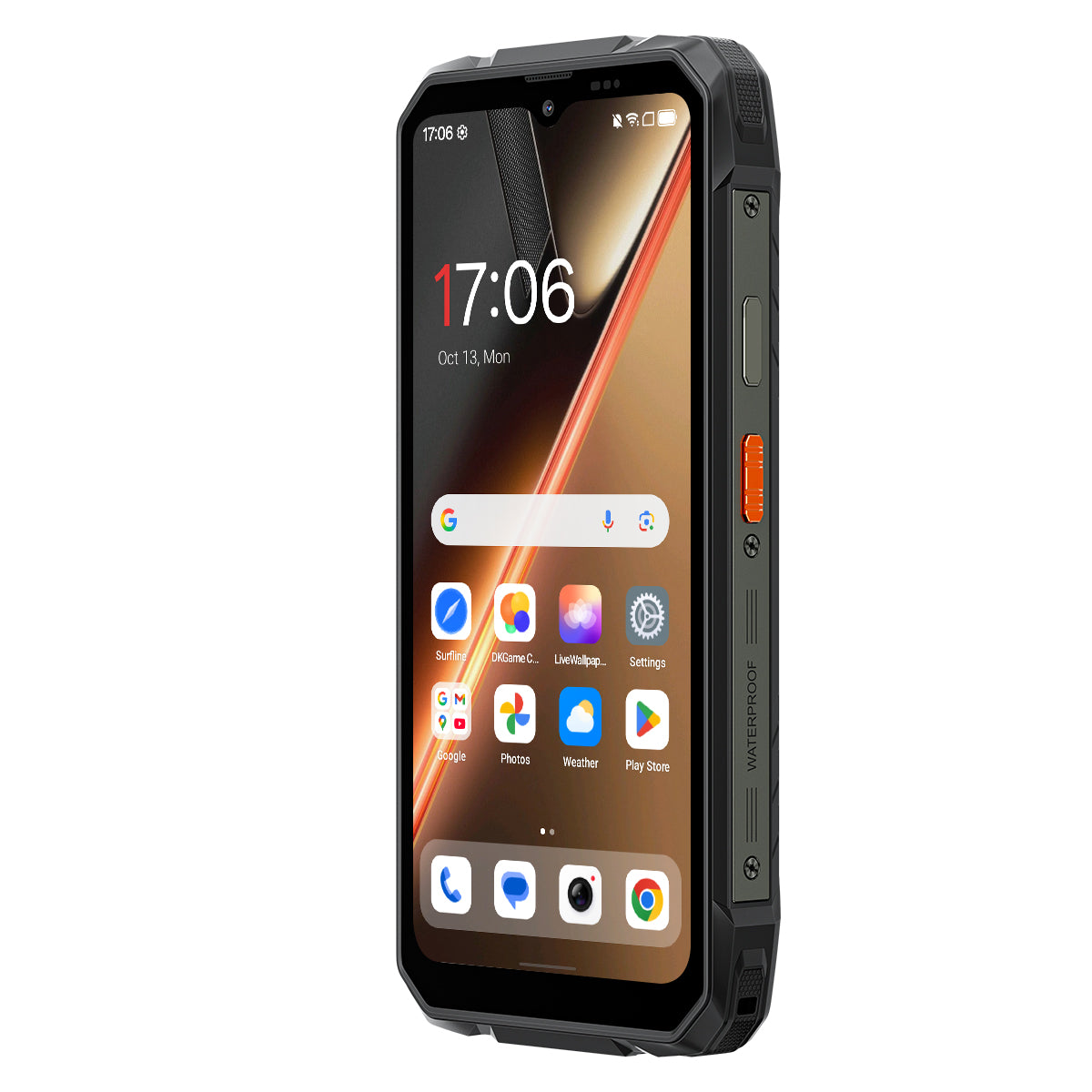 Blackview ROCK 1 Pro 専門的な2次元バーコード読み取り機 4G 頑丈な電話 6.56インチ 90Hz 表示 15000mAh バッテリーと夜間視覚カメラ付き