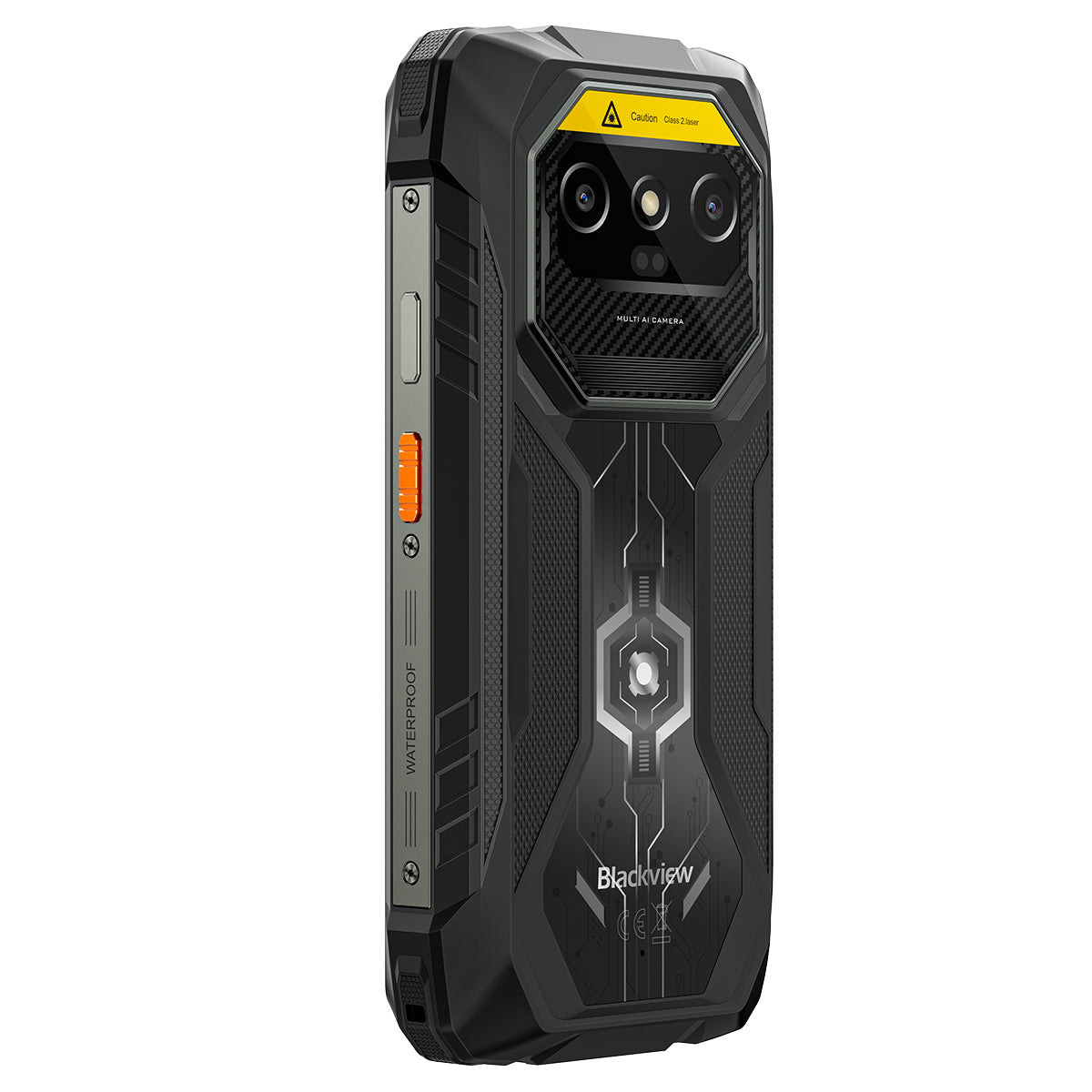 Blackview ROCK 1 Pro 専門的な2次元バーコード読み取り機 4G 頑丈な電話 6.56インチ 90Hz 表示 15000mAh バッテリーと夜間視覚カメラ付き