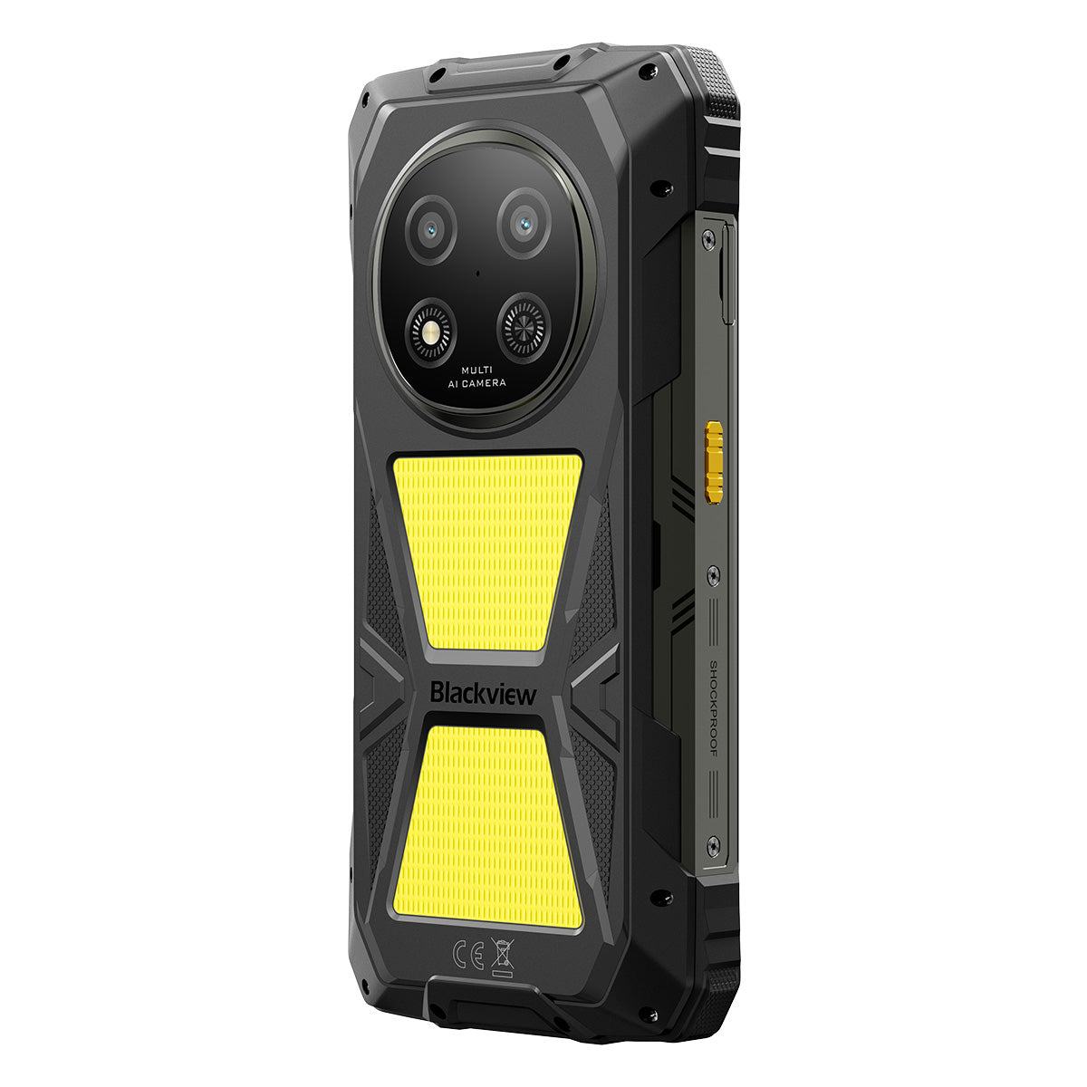 Blackview ROCK 2 Pro 6.67インチ 120Hz表示 400ルーメン キャンプ用灯り 15000mAh 5G 頑丈な電話機
