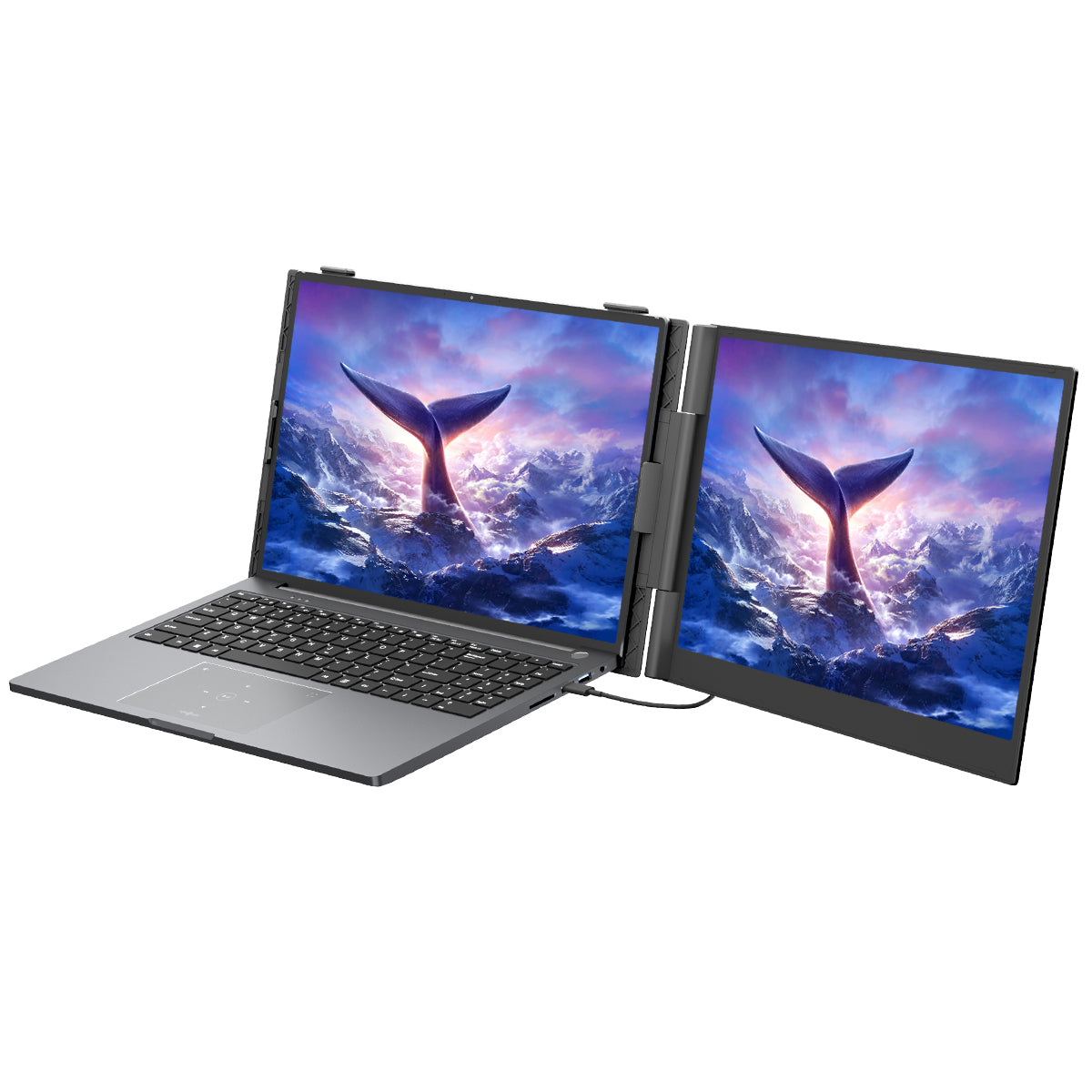 Blackview SCM6 14インチ ポータブルモニター ラップトップスクリーンエクステンダー スピーカー付き