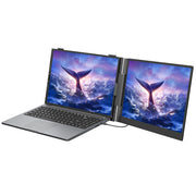 Blackview SCM6 14インチ ポータブルモニター ラップトップスクリーンエクステンダー スピーカー付き