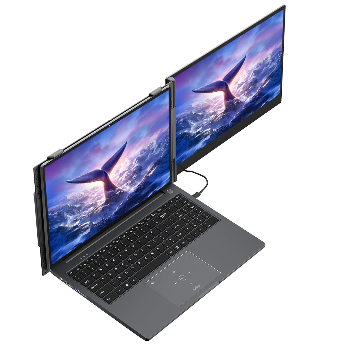 Blackview SCM6 14インチ ポータブルモニター ラップトップスクリーンエクステンダー スピーカー付き