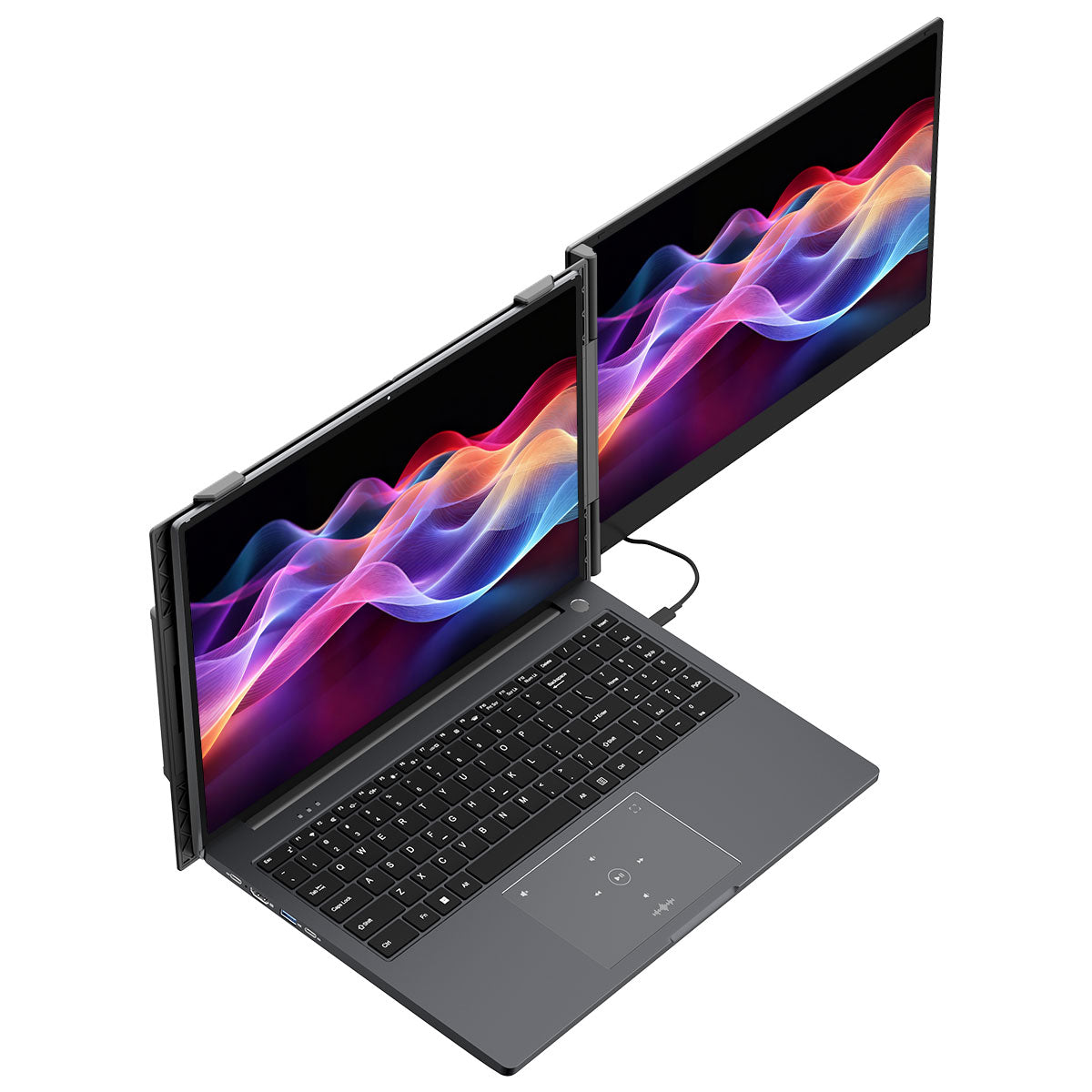 Blackview SCM8 15.3インチ ポータブルモニター ラップトップ画面拡張器 スピーカー付き