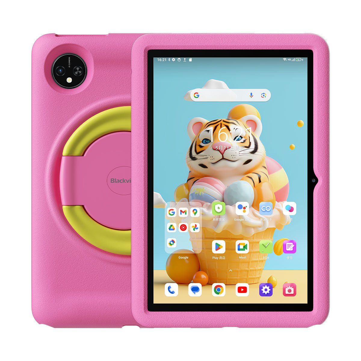 Blackview Tab 80 Kids 10.1インチ Unisoc Tiger T606 7680mAh Widevine L1 サポート子供用エディションタブレット