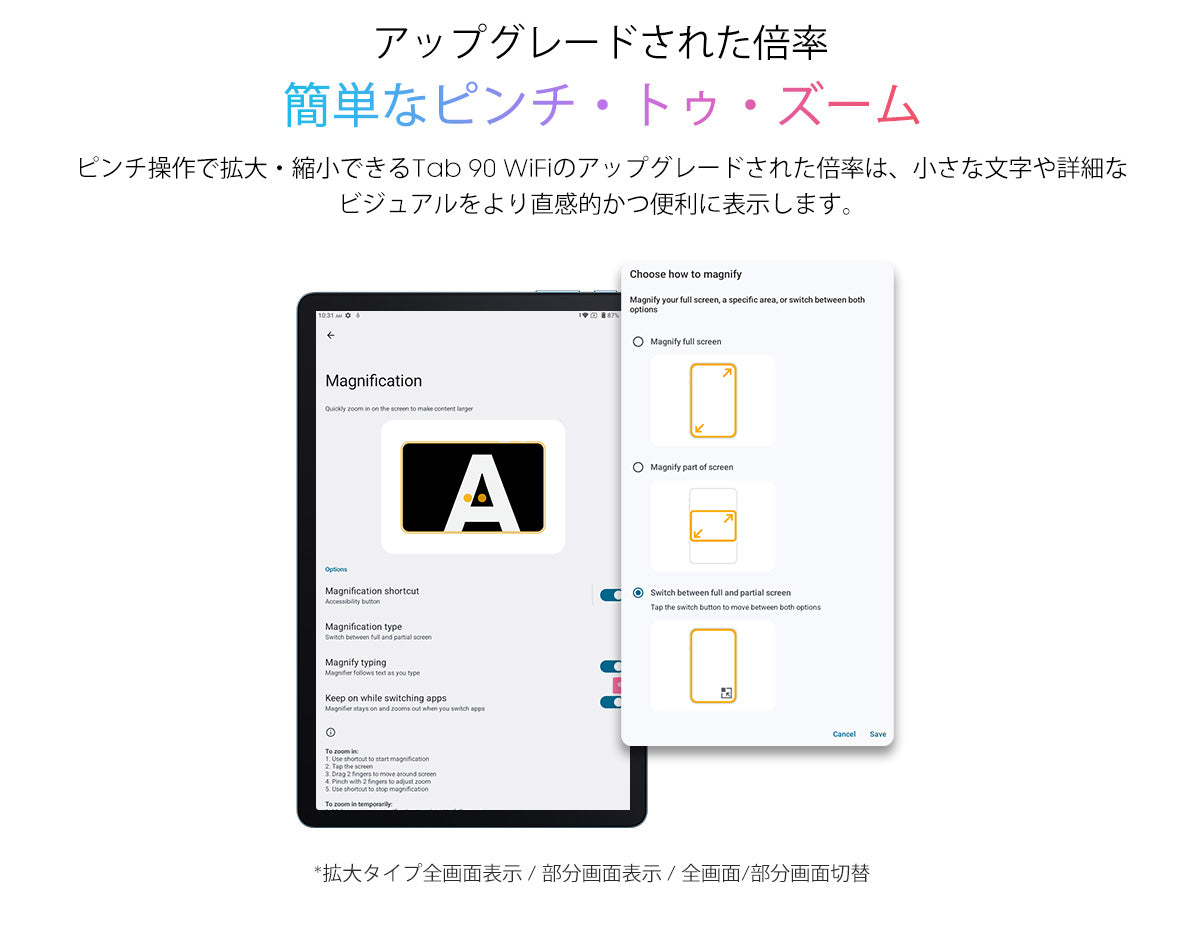Blackview Tab 90 WiFi 10.92インチ AndroidタブレットPC