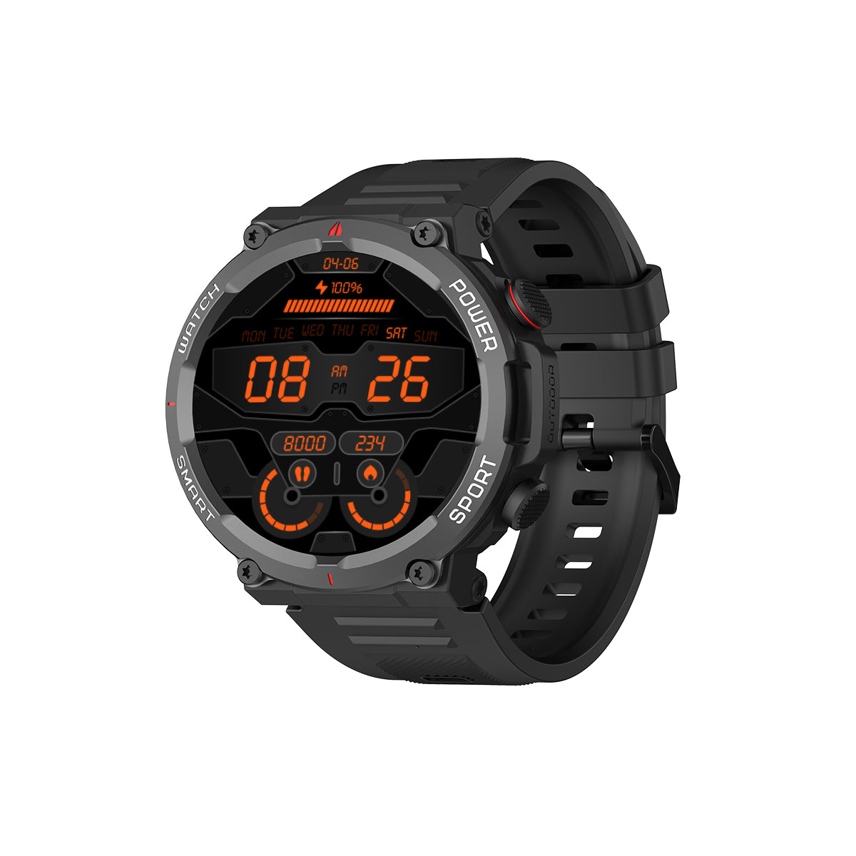 Blackview W50 10 メートル防水スタイリッシュなスポーツ &amp; フィットネス スマート ウォッチ