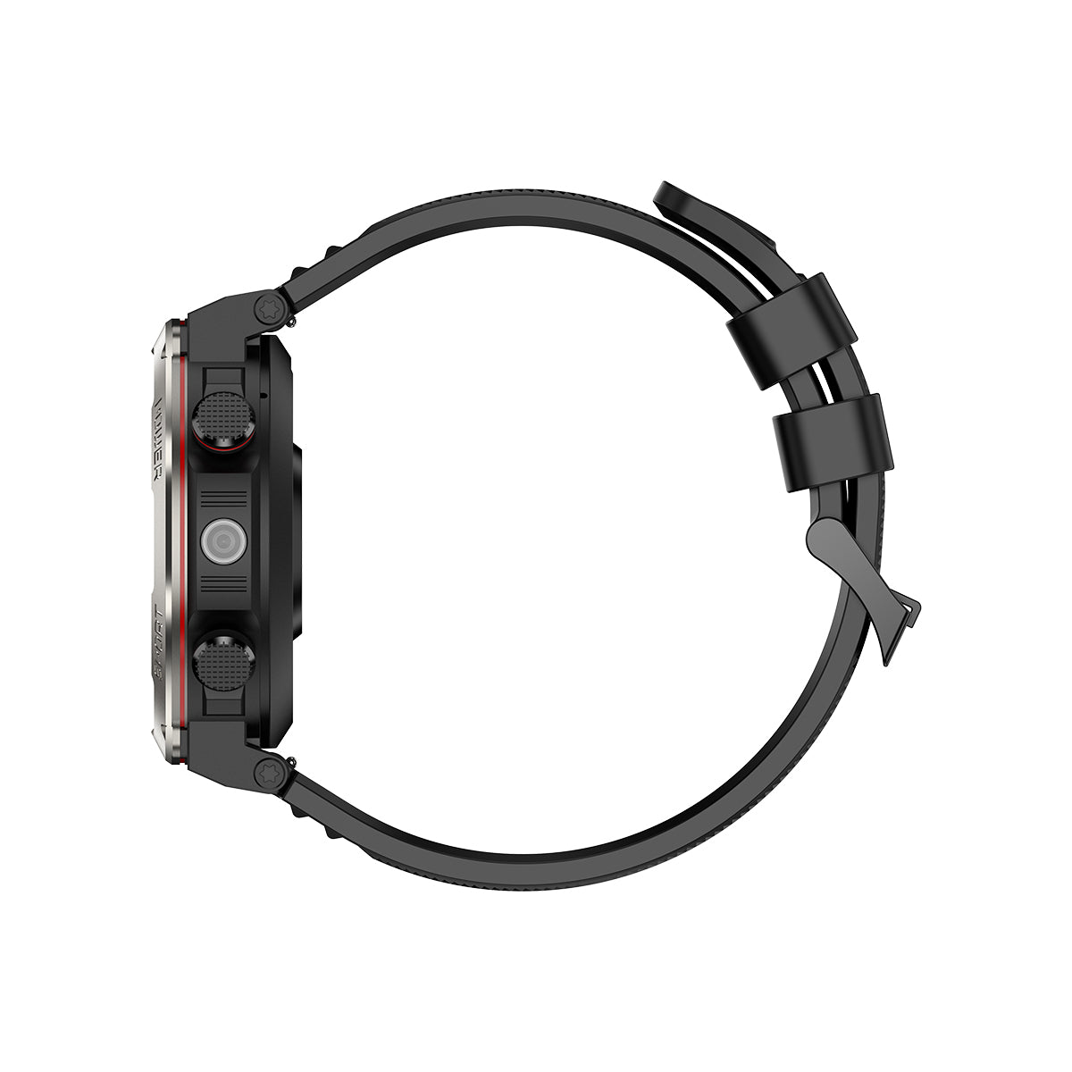Blackview W50 Pro 1.45インチ IP68 防水 LED 懐中電灯 頑丈 スマートウォッチ