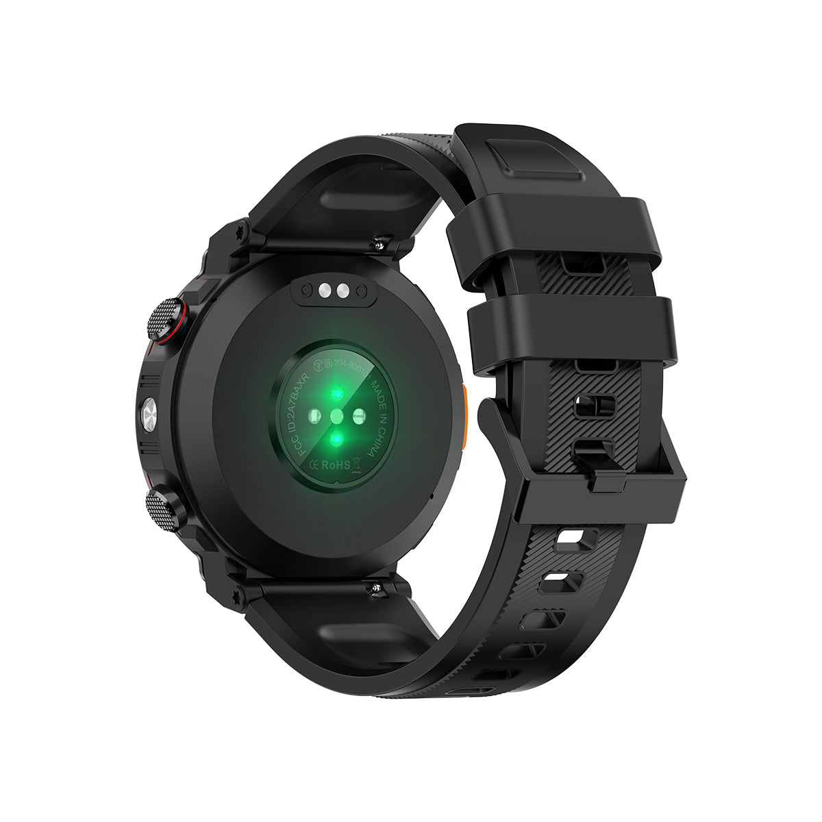 Blackview W50 Pro 1.45インチ IP68 防水 LED 懐中電灯 頑丈 スマートウォッチ