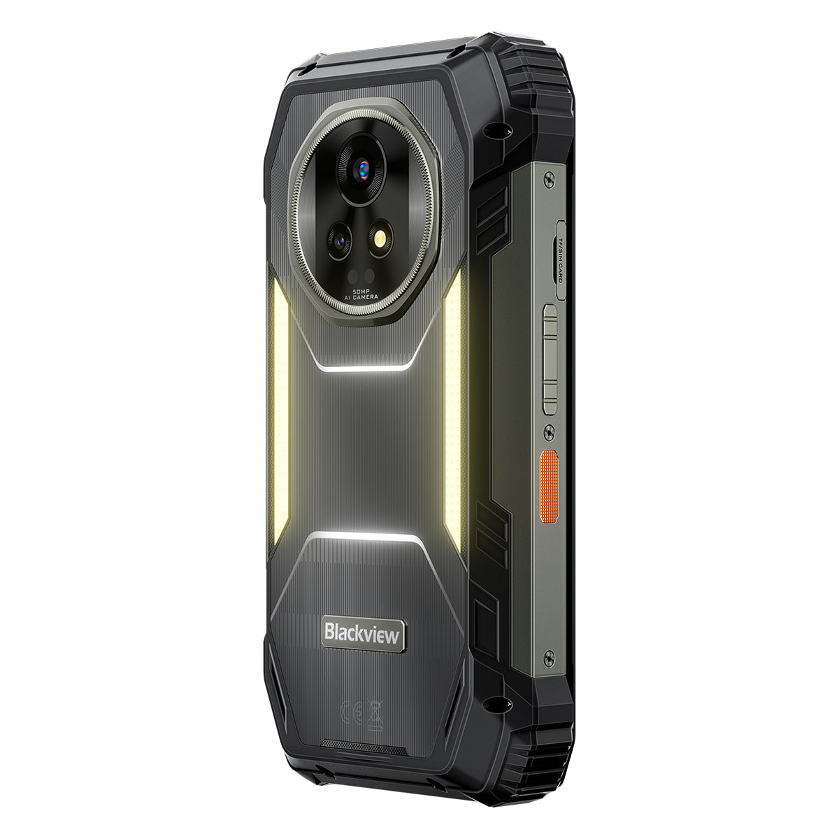 Blackview XPLORE 2 衛星5G AI 耐衝撃携帯電話 6.73インチ 3.2K AMOLEDディスプレイ 12+256GB/16+1TB 20000mAh & 内蔵キャンプライト