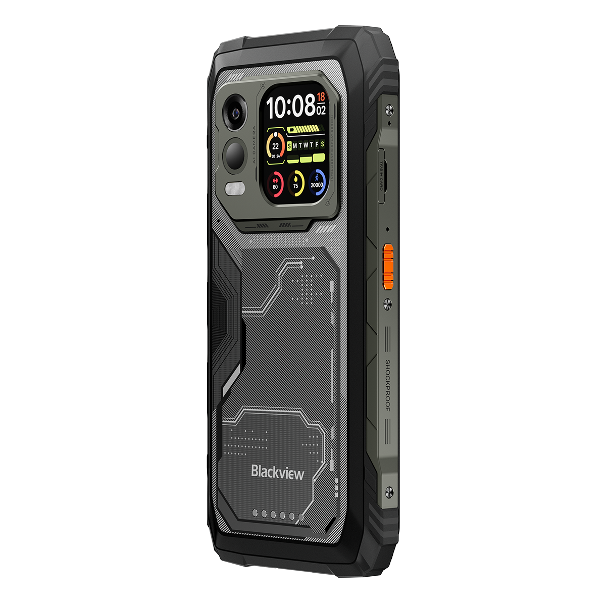 Blackview XPLORE X1 Pro サーマルイメージング 5G ラギッドフォン、6.78インチ 2.4K 120Hz メインディスプレイ＆2.01インチ セカンダリーディスプレイ、10000mAh バッテリー搭載