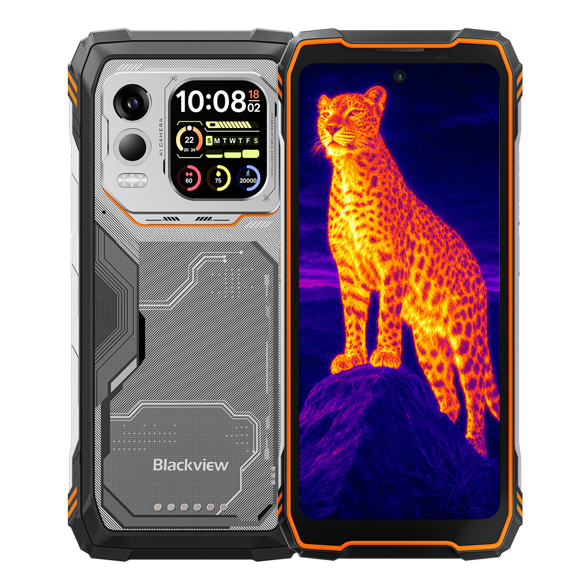 Blackview XPLORE X1 Pro サーマルイメージング 5G ラギッドフォン、6.78インチ 2.4K 120Hz メインディスプレイ＆2.01インチ セカンダリーディスプレイ、10000mAh バッテリー搭載