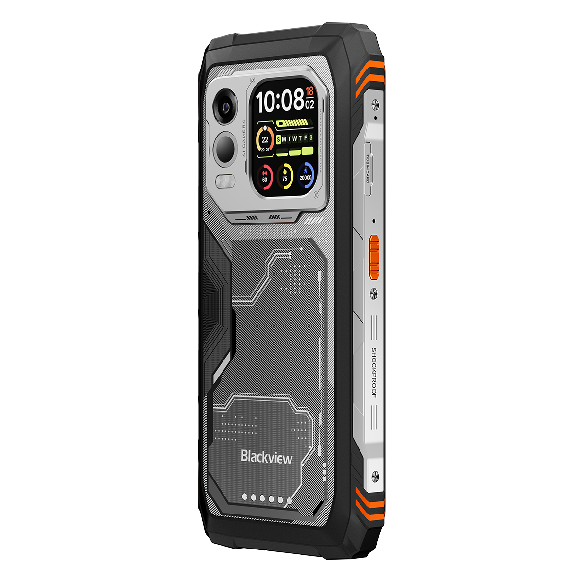 Blackview XPLORE X1 Pro サーマルイメージング 5G ラギッドフォン、6.78インチ 2.4K 120Hz メインディスプレイ＆2.01インチ セカンダリーディスプレイ、10000mAh バッテリー搭載