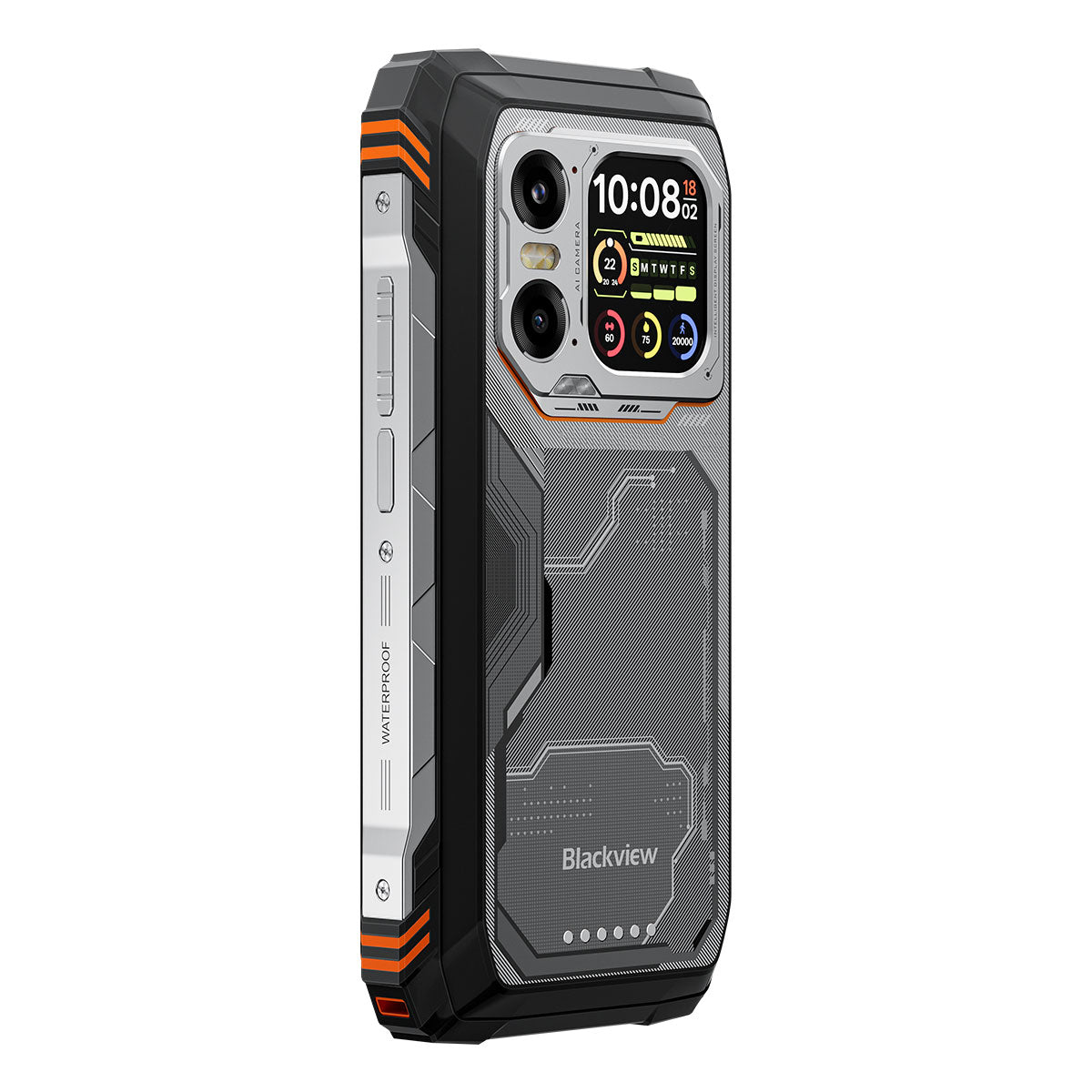 Blackview XPLORE 1 6.78インチ 120Hz メイン＆2.01インチ セカンダリーディスプレイ MediaTek Dimensity 7050 20000mAh 内蔵 170LM フラッシュライト 5G AI 頑丈なスマートフォン