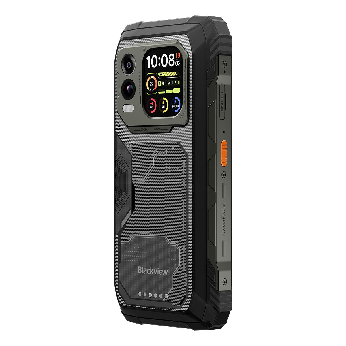 Blackview XPLORE 1 Pro 5G サーマルイメージング堅牢電話 w/ 6.78" 120Hz メイン & 2.01" セカンダリーディスプレイ 20000mAh 170LM フラッシュライト