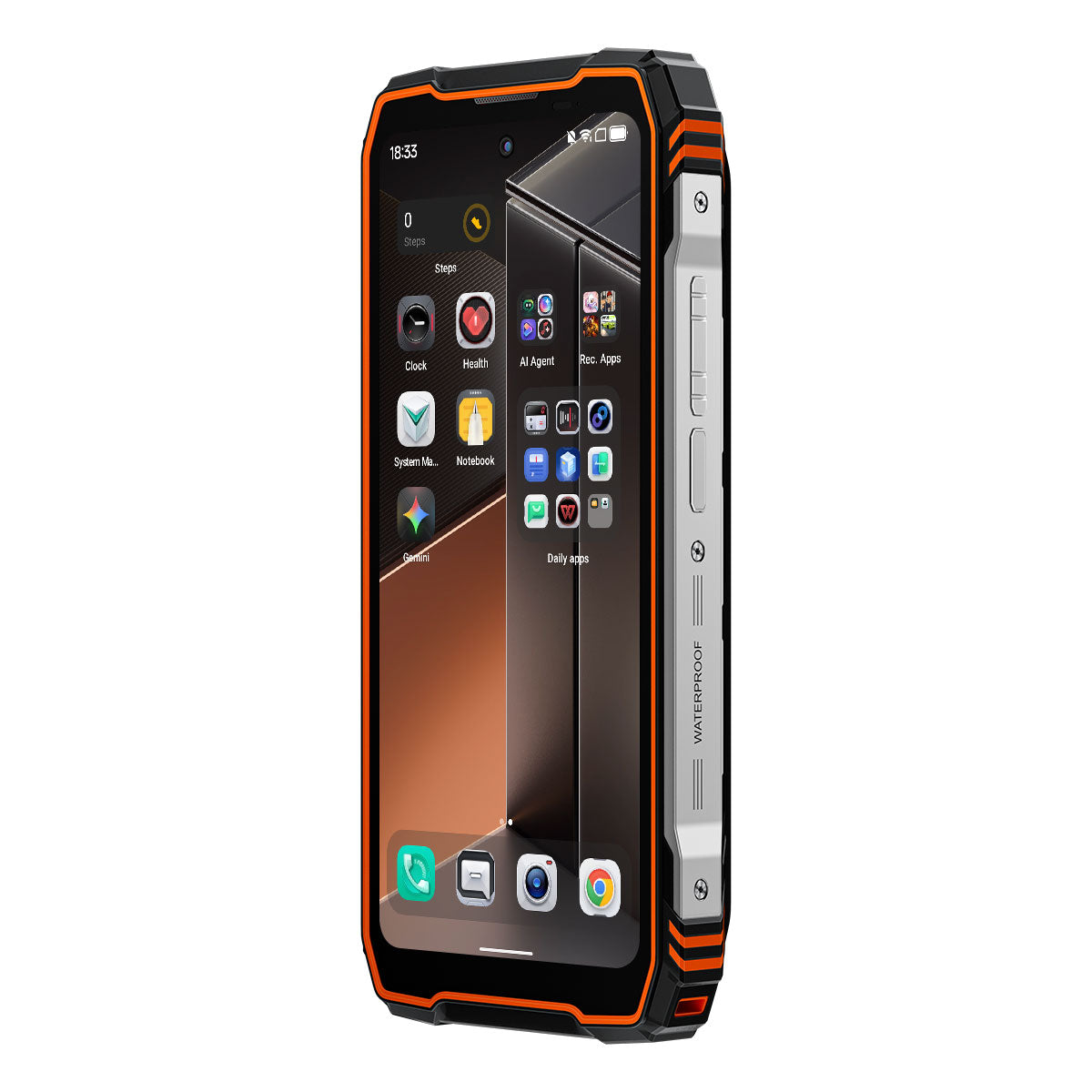 Blackview XPLORE 1 Pro 5G サーマルイメージング堅牢電話 w/ 6.78" 120Hz メイン & 2.01" セカンダリーディスプレイ 20000mAh 170LM フラッシュライト