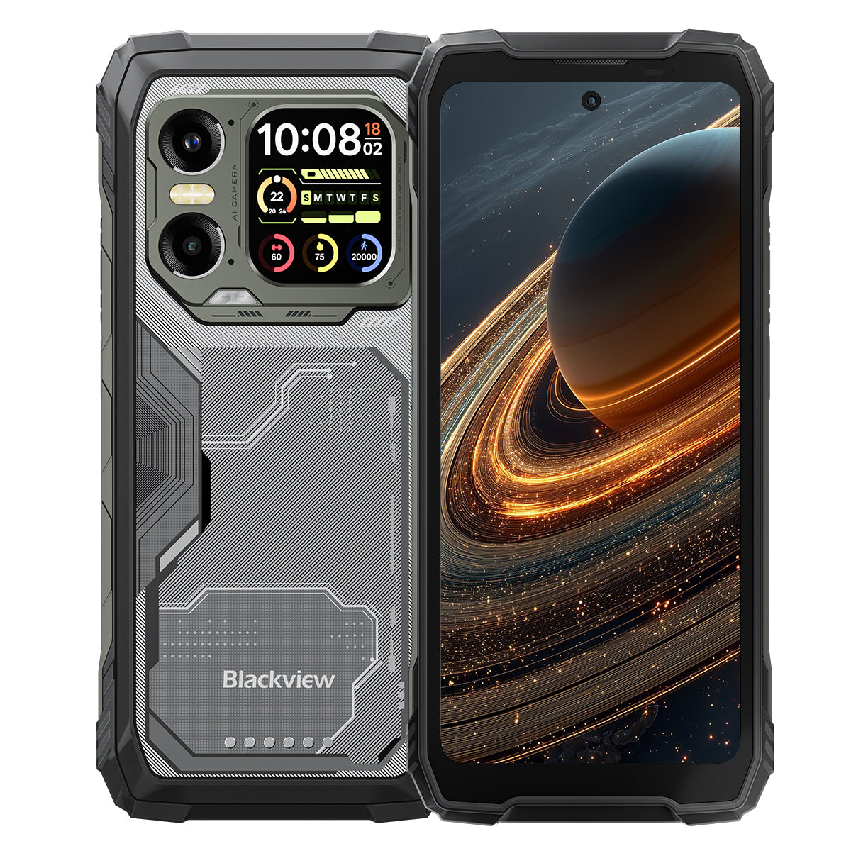 Blackview XPLORE 1 トランシーバー 5G トランシーバー 頑丈な電話 6.78インチ 120Hz メイン＆2.01インチ セカンダリーディスプレイ 20000mAh バッテリー付き