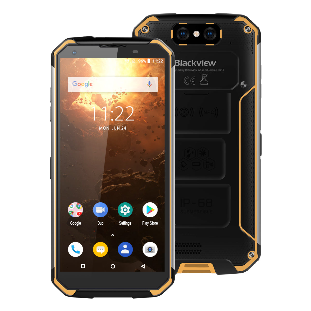 Blackview BV9500 Plus 10000mAh 4G高耐久性電話