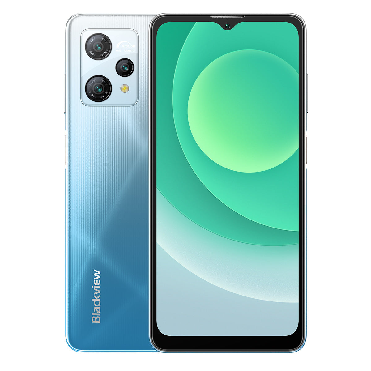 Blackview A53 Pro 6.5" オクタコア 4GB+64GB 5080mAh 12MP リアカメラ デュアル 4G スマートフォン