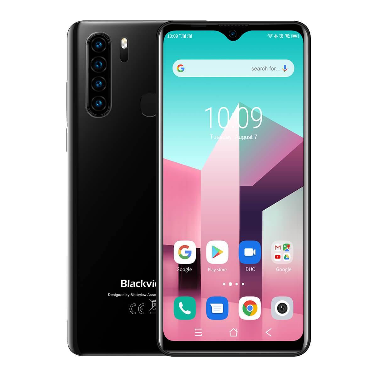 Blackview A80 Plus Sony 13MP F2.0絞り指紋4Gロック解除スマートフォン