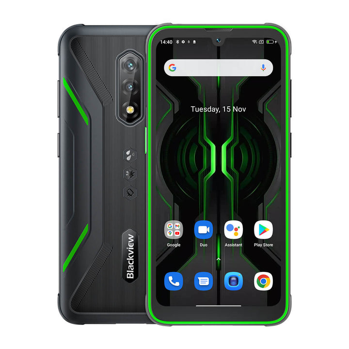 Blackview BV5200 Pro MTK Helio G35 4+64GB 13MP ArcSoft AI アルゴリズム搭載カメラ 高耐久性スマートフォン