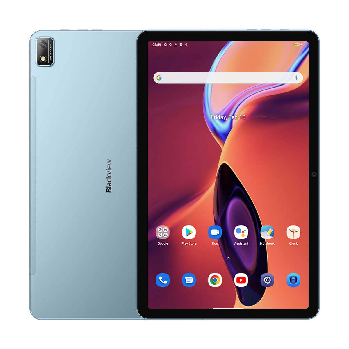 Blackview Tab 16 11 インチ 2K FHD+ ディスプレイ Unsoc T616 8GB+256GB 7680mAh バッテリー Widevine L1 Android タブレット PC