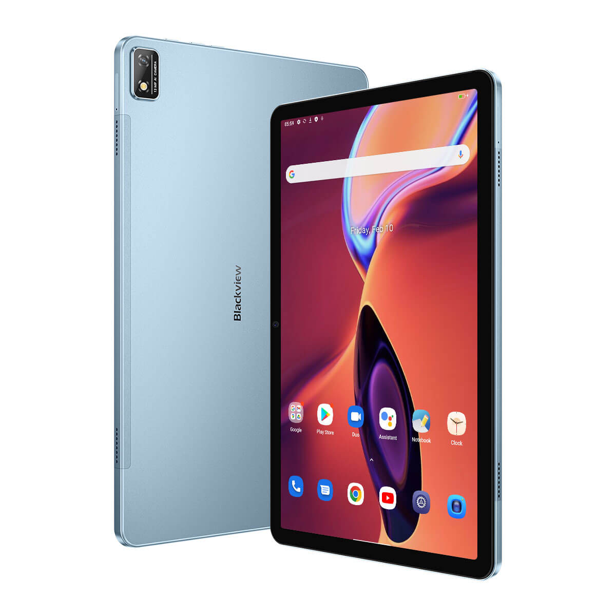 Blackview Tab 16 11 インチ 2K FHD+ ディスプレイ Unsoc T616 8GB+256GB 7680mAh バッテリー Widevine L1 Android タブレット PC