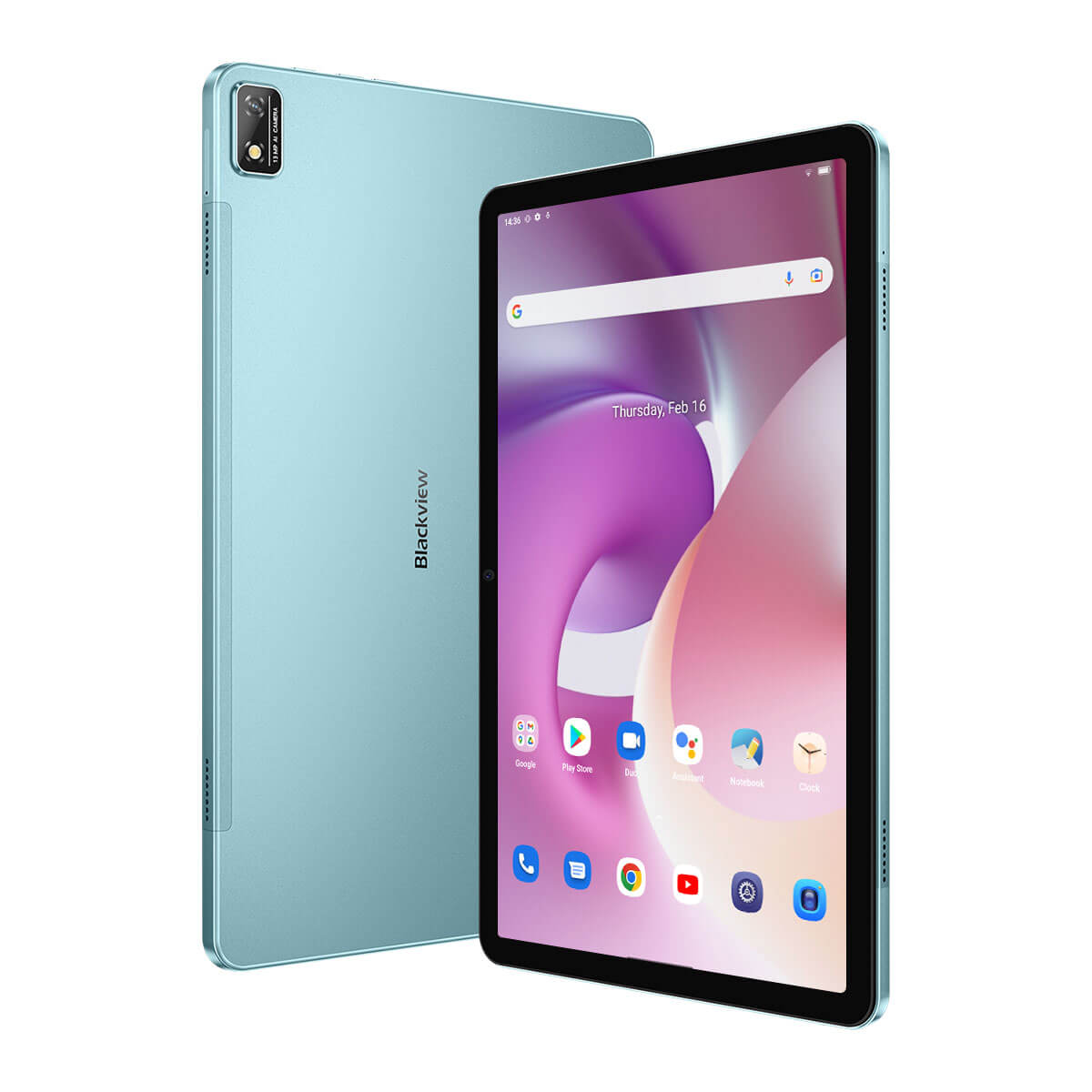 Blackview Tab 16 11 インチ 2K FHD+ ディスプレイ Unsoc T616 8GB+256GB 7680mAh バッテリー Widevine L1 Android タブレット PC