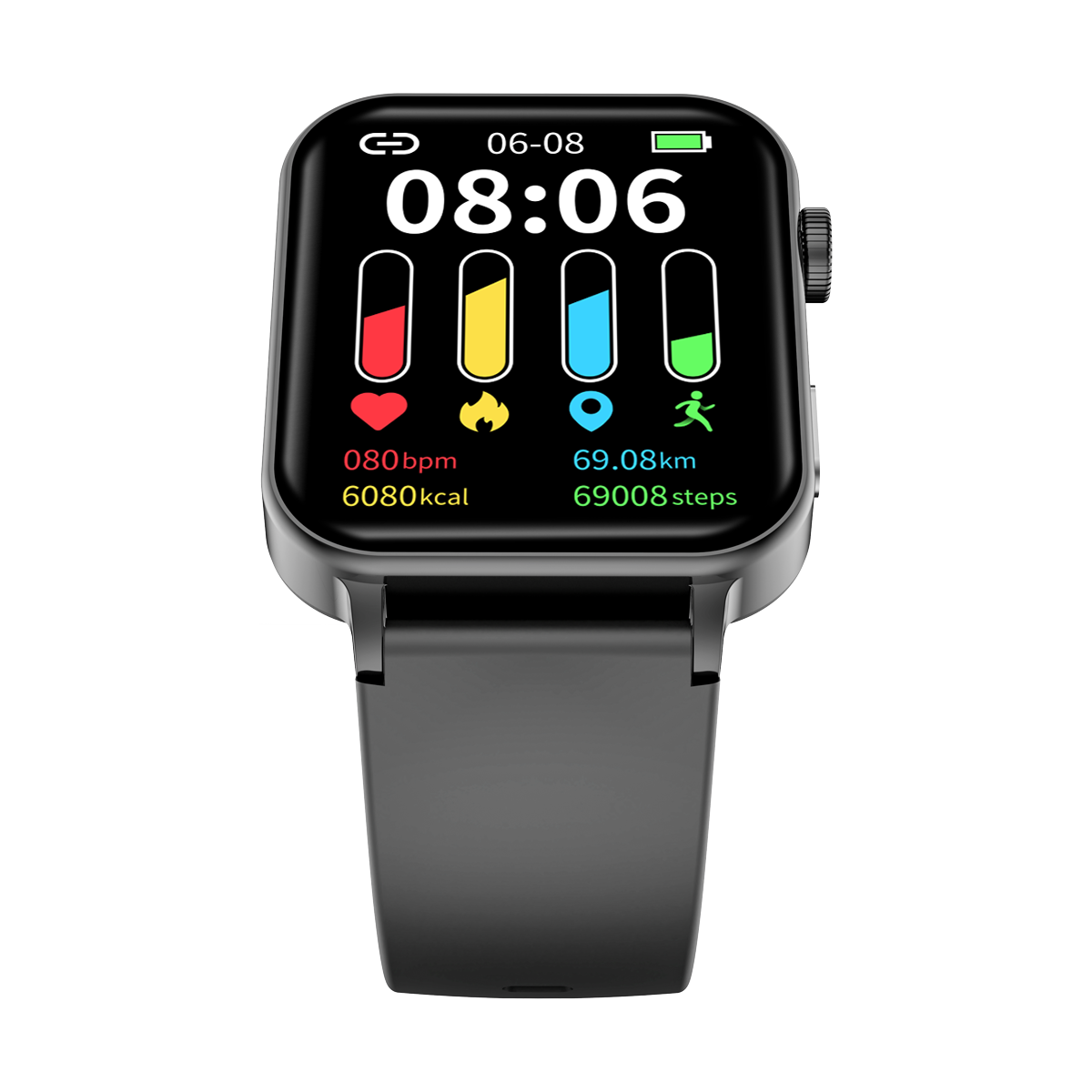 Blackview W10 IP68 防水 Bluetooth 通話音声アシスタント スマートウォッチ