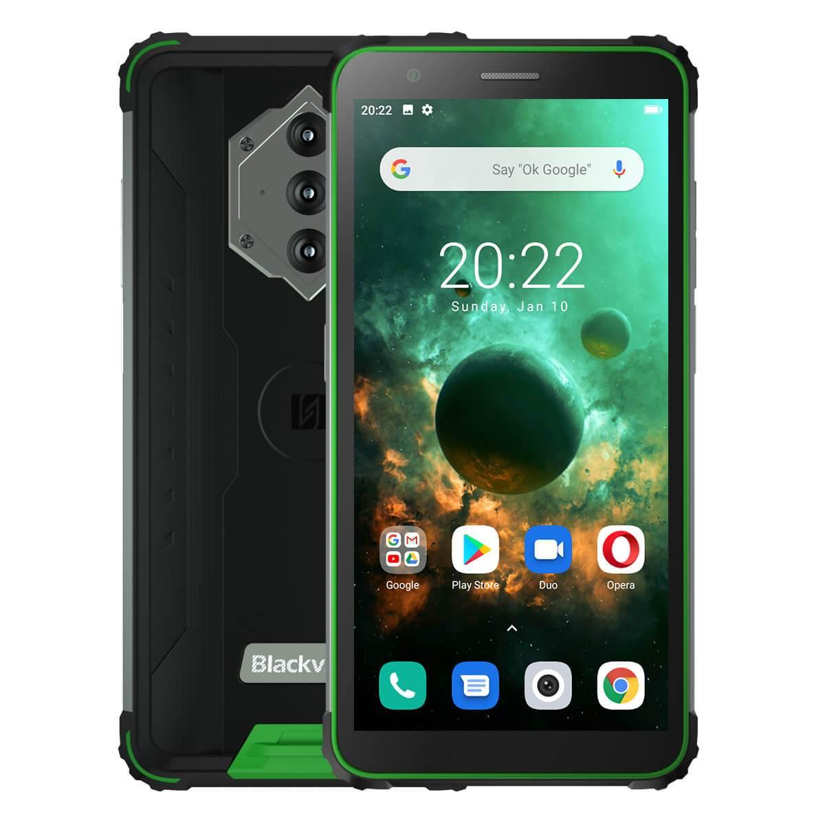 Color_Green | Blackview BV6600 8580mAh 4G Rugged Smartphone - Blackview Store